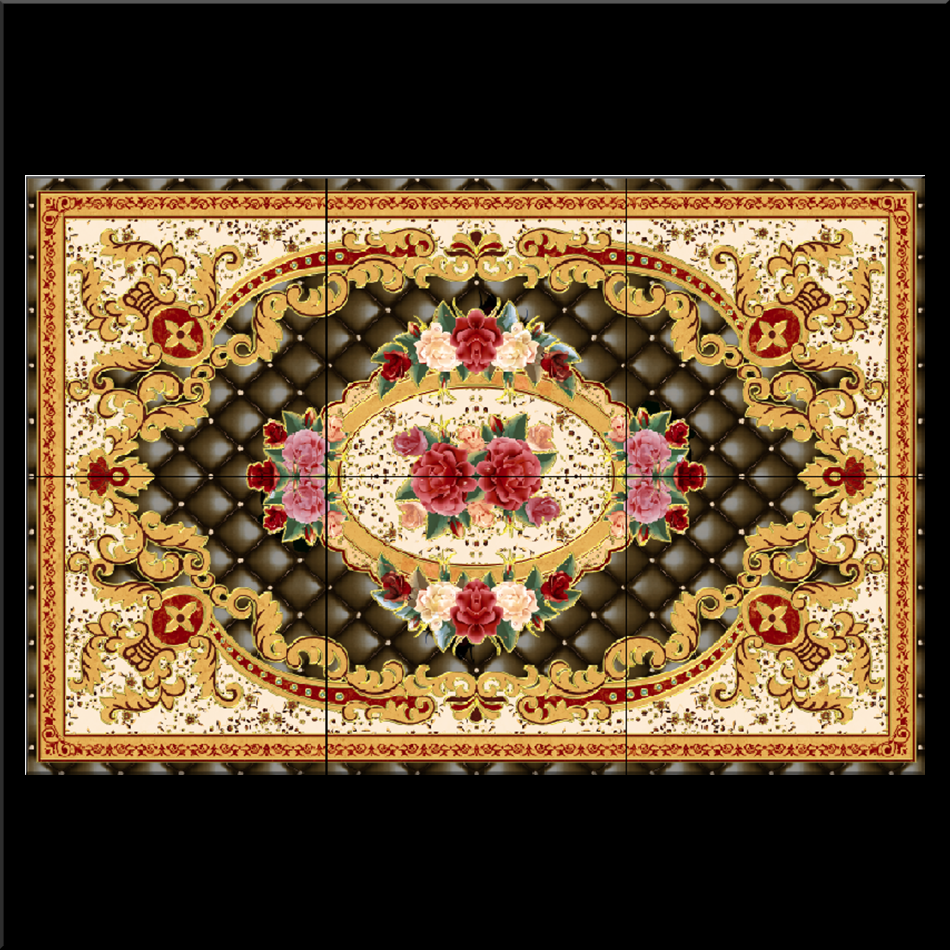 Carpet Tiles (Glazed,Gilded)